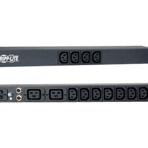 Tripp Lite   PDU Basic 100V 240V 1.6/3.8kW 16A 12 C13; 2 C19 C20 1URM horizontal rackmount power distribution unit 3.8 kW PDU12IEC