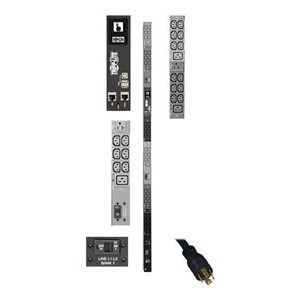 Tripp Lite   8.6kW 3-Phase Monitored PDU, LX Interface, 208/120V Outlets (36 C13/6 C19/3 5-15/20R), LCD, NEMA L21-30P, 1.8m/6 ft. Cord, 0U 1… PDU3EVN6L2130