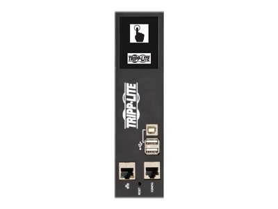 Tripp Lite   14.5kW 3-Phase Switched PDU, LX Interface, 200/208/240V Outlets (24 C13/6 C19), LCD, IEC 309 60A Blue, 1.8m/6 ft. Cord, 0U 1.8m/… PDU3EVSR6G60