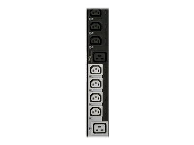 Tripp Lite   11.5kW 3-Phase Switched PDU 24 C13 & 6 C19 Outlets, IEC 309 16/20A Red, 0U, Outlet Monitoring, TAA power distribution unit 11.5… PDU3XEVSR6G20