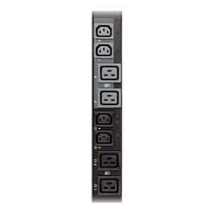 Tripp Lite   25.2kW 3-Phase Switched PDU 12 C13 & 12 C19 Outlets, IEC 309 60A Red, 0U, Outlet Monitoring, TAA power distribution unit 25.2… PDU3XEVSR6G60A