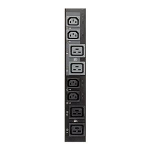 Tripp Lite   27.7kW 3-Phase Switched PDU 12 C13 & 12 C19 Outlets, IEC 309 63A Red, 0U, Outlet Monitoring, TAA power distribution unit 27.7… PDU3XEVSR6G63A
