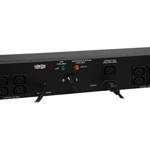 Tripp Lite   PDU Dual Source w/ Hot Swap 200-240V 10A C13 C14 8 Outlet 2U RM horizontal rackmount power distribution unit 2.3 kW 1500 VA PDUBHV10