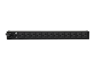 14 Outlets 5-20P Adapter 15 ft Tripp Lite PDU 1.92kW 3840 Joules 120V Cord L5-20P Input 1U PDUH20-ISO Single-Phase Basic PDU with Isobar Surge Protection 