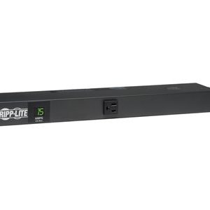 Tripp Lite   PDU Metered 120V 15A 5-15R 13 Outlet 5-15P Horizontal 1URM horizontal rackmount power distribution unit 1.4 kW PDUMH15