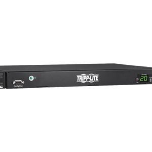 Tripp Lite   PDU ATS/Metered 3.8kW 200-240V Single-Phase 8 C13 and 2 C19 Outlets, Dual C20 Inlets, 12 ft. Cords, 1U, TAA power distribution u… PDUMH20HVATS