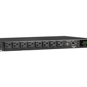 Tripp Lite   PDU ATS/Monitored 1.92kW 120V Single-Phase 16 5-15/20R Outlets, Dual L5-20P/5-20P Inputs, 12 ft. Cords, 1U, TAA power distributio… PDUMNH20AT1