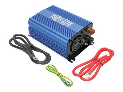 Tripp Lite   1000W Light-Duty Compact Power Inverter with 2 AC/1 USB 2.0A/Battery Cables, Mobile DC to AC power inverter 1000 Watt 1000 VA PINV1000