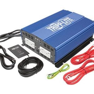 Tripp Lite   3000W Compact Power Inverter Mobile Portable w/ 4 Outlets & 2 USB Charging Ports DC to AC power inverter 3000 Watt PINV3000