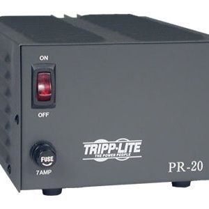 Tripp Lite   DC Power Supply 20A 120VAC to 13.8VDC AC to DC Conversion TAA GSA power adapter 60 Watt PR20