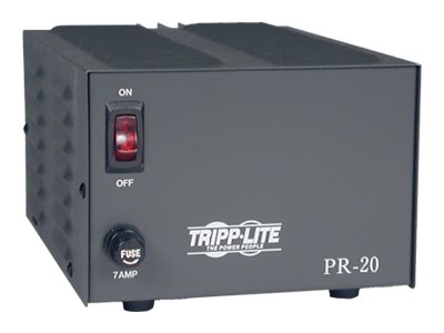 Tripp Lite   DC Power Supply 20A 120VAC to 13.8VDC AC to DC Conversion TAA GSA power adapter 60 Watt PR20