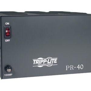 Tripp Lite   DC Power Supply 40A 120VAC to 13.8VDC AC to DC Conversion TAA GSA power adapter TAA Compliant PR40