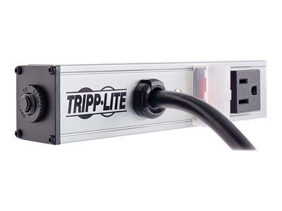 Tripp Lite   Power Strip 120V 5-15R 8 Outlet 15′ Cord Vertical Metal 0URM power distribution strip PS2408