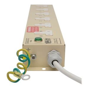 Tripp Lite   Safe-IT UK BS-1363 Medical-Grade Power Strip Antimicrobial with 6 UK Outlets, 3m Cord power distribution strip PS610HGUK