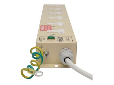 Tripp Lite   Safe-IT UK BS-1363 Medical-Grade Power Strip Antimicrobial with 6 UK Outlets, 3m Cord power distribution strip PS610HGUK