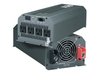 Tripp Lite   Compact Inverter 1000W 12V DC to 120V AC 4 Outlets 5-15R DC to AC power inverter 1 kW PV1000HF