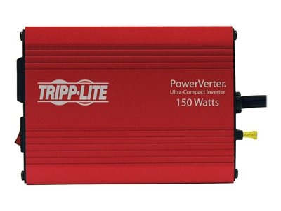Tripp Lite   Portable Auto Inverter 150W 12V DC to 120V AC 1 Outlet 5-15R DC to AC power inverter 150 Watt PV150