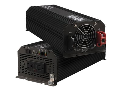 Tripp Lite   Compact Inverter 1800W 12V DC to 120V AC 2 Outlets GFCI 5-15R DC to AC power inverter 1.8 kW PV1800GFCI