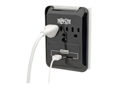 Tripp Lite   Surge 3 Outlet 120V USB Charger Tablet Smartphone Ipad Iphone surge protector SK30USB