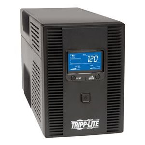 Tripp Lite   UPS Smart 1300VA 720W Tower LCD Battery Back Up AVR Coax RJ45 USB UPS 720 Watt 1300 VA SMART1300LCDT