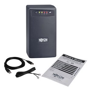 Tripp Lite   UPS Smart 550VA 300W Battery Back Up Tower AVR 120V USB RJ11 UPS 300 Watt 550 VA SMART550USB