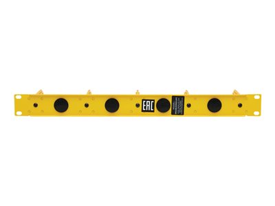 Tripp Lite   Horizontal Cable Manager Flexible Rings, Yellow, 1U cable management rack (horizontal) 1U SRCABLERING1UFC
