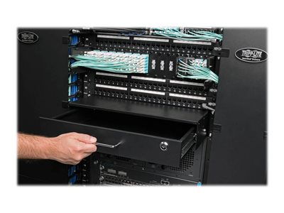 Tripp Lite   2U Locking Rackmount Storage Drawer Rack Enclosures/ Open Frame rack storage drawer 2U SRDRAWER2U
