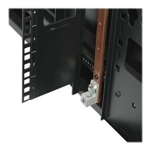 Tripp Lite   42U Rack Enclosure Server Cabinet Copper Bus Grounding Bar grounding bar (vertical) SRGROUND