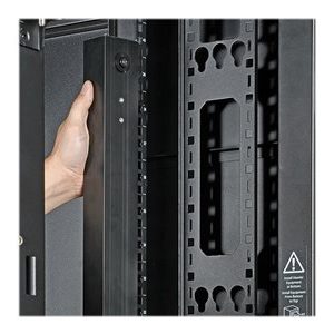Tripp Lite   45U Rack Enclosure Server Cabinet Vertical Cable Management Bars rack cable management bar 45U SRVRTBAR45