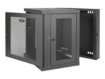 Tripp Lite   10U Wall Mount Rack Enclosure Server Cabinet Hinged w/ Door & Sides rack 10U SRW10US