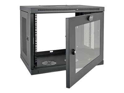 Tripp Lite   9U Wall Mount Rack Enclosure Server Cabinet w/ Acrylic Glass Front Door rack 9U SRW9UG