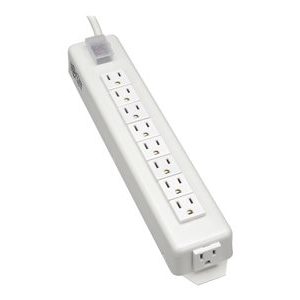 Tripp Lite   Power Strip 120V 5-15R 9 Outlet Metal 15′ Cord 5-15P power strip TLM915NC