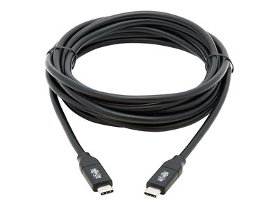 Tripp Lite   USB Type C to USB C Cable USB 2.0 5A Rating USB-IF Cert M/M USB B Type C 3M USB-C cable USB-C to USB-C 10 ft U040-C3M-C-5A
