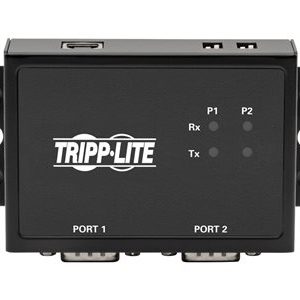 Tripp Lite   RS-422/RS-485 USB to Serial FTDI Adapter with COM Retention (USB-B to DB9 F/M), 2 Ports serial adapter USB 2.0 RS-422/485 x 2 U208-002-IND