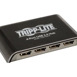 Tripp Lite   4-Port Desktop Hi-Speed USB 2.0 USB 1.1 Hub 480Mbps 4ft Cable hub 4 ports U225-004-R