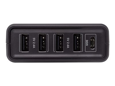 Tripp Lite   5-Port USB Charging Station 4 USB-A Auto-Sensing & 1 USB-C PD 3.0, USB-IF Certified, 110W Max charging station 4 x USB, USB-C… U280-005-WS4C1