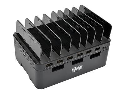 Tripp Lite   7-Port USB Charging Station Hub w/ Quick Charge 3.0, USB-C Port, Device Storage, 5V 4A (60W) USB Charge Output power adapter… U280-007-CQC-ST