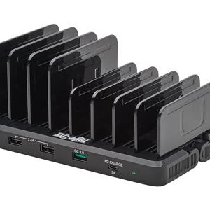 Tripp Lite   USB Smart Charging Station 8-Port USB-A Quick Charge 3.0, USB-A BC 1.2, USB-C PD Charging, 120W Max charging station USB Type… U280-008-CQC-ST