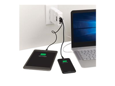 Tripp Lite   Portable Power Expansion Hub for Apple USB-C Power Adapter 4 Ports (3 USB-A, 1 USB-C 45W) power adapter USB Type A, 2 x USB, US… U280-A04-A3C1