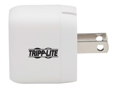 Tripp Lite   USB C Wall Charger Compact 1-Port GaN Technology, 20W PD3.0 Charging, White; power adapter USB-C 20 Watt U280-W01-20C1-G