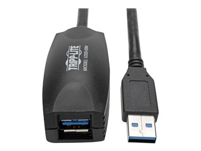 Tripp Lite   5M USB 3.0 SuperSpeed Active Extension Repeater Cable A M/F 16ft 16′ 5 Meter USB extension cable USB Type A to USB Type A 16.4 ft U330-05M