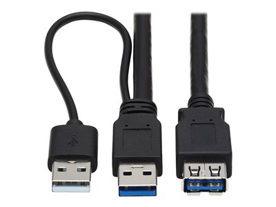 Tripp Lite   USB Active Extension Repeater Cable USB-A to USB-A (M/F), USB 3.2 Gen 1, 10 m (32.8 ft.) USB extension cable 33 ft U330-10M-1