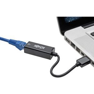 Tripp Lite   USB 3.0 SuperSpeed to Gigabit Ethernet Adapter RJ45 10/100/1000 Mbps network adapter USB 3.0 Gigabit Ethernet U336-000-R