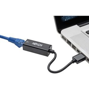 Tripp Lite USB 3.0 SuperSpeed to Gigabit Ethernet Adapter RJ45 10/100/1000 Mbps network adapter USB 3.0 Gigabit Ethernet U336-000-R Tripp Lite USB 3.0 SuperSpeed to Gigabit Ethernet Adapter RJ45 10/100/1000 Mbps network adapter USB 3.0 Gigabit Ethernet U336-000-R