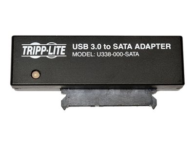 Tripp Lite   USB 3.0 SuperSpeed to SATA III Adapter 2.5in / 3.5in Hard Drives storage controller SATA 6Gb/s USB 3.0 U338-000-SATA