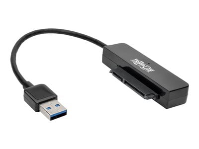 Tripp Lite   6in USB 3.0 SuperSpeed to SATA III Adapter w/ UASP/ 2.5″ Black storage controller SATA 6Gb/s USB 3.0 U338-06N-SATA-B