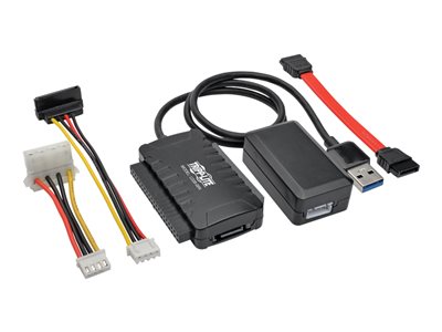 Tripp Lite   USB 3.0 SuperSpeed to SATA/IDE Adapter 2.5/3.5/5.25″ Hard Drives storage controller SATA 6Gb/s USB 3.0 U338-06N
