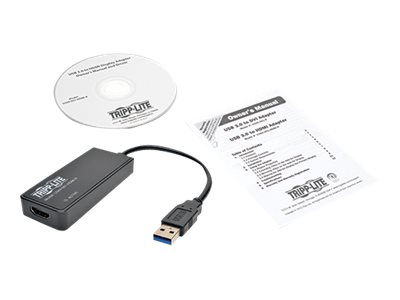 Tripp Lite   USB 3.0 to HDMI Dual Monitor External Video Graphics Card Adapter SuperSpeed 1080p external video adapter U344-001-HDMI-R