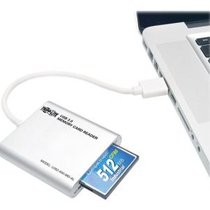 Tripp Lite   USB 3.0 SuperSpeed Multi-Drive Memory Card Reader/Writer Aluminum 5Gbps card reader USB 3.0 U352-000-MD-AL