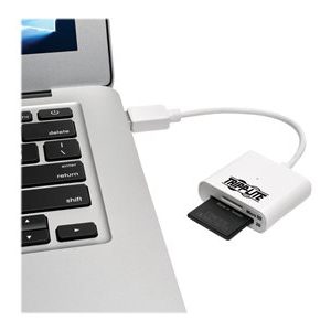 Tripp Lite   USB 3.0 SuperSpeed SD/Micro SD Memory Card Media Reader with Built-In Cable, 6 in card reader USB 3.0 U352-06N-SD